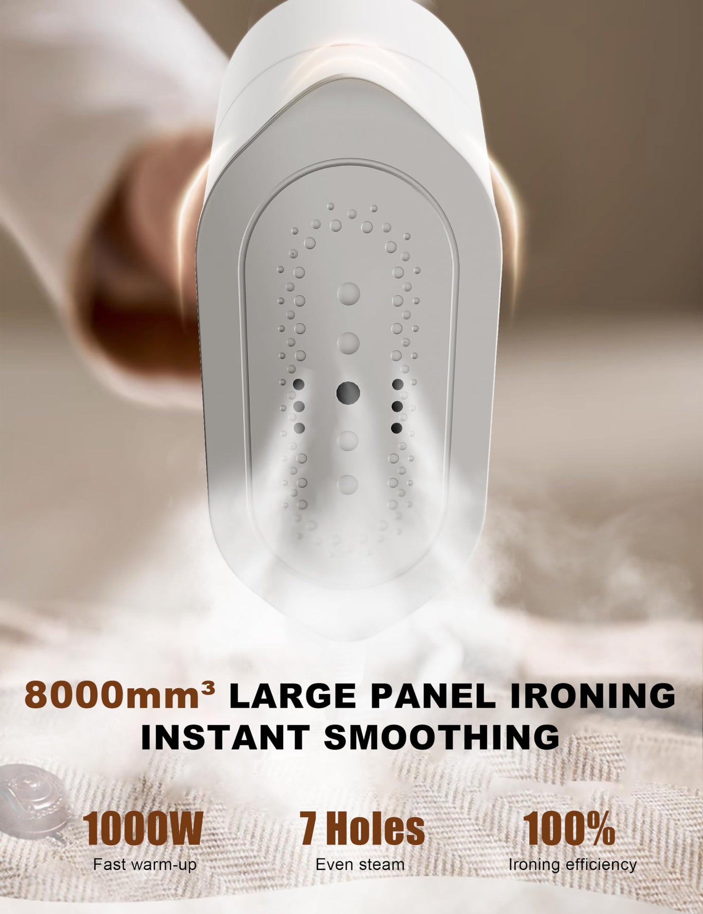 Portable Handheld Steamer-White